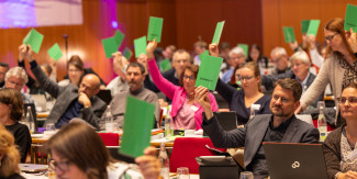 Abstimmung im Kirchenparlament