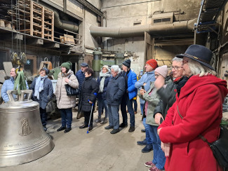 Besuch bei der Glockengießerei Perner