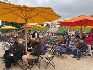 LGS Gottesdienst bei Regen